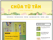 Tablet Screenshot of chuatutan.net